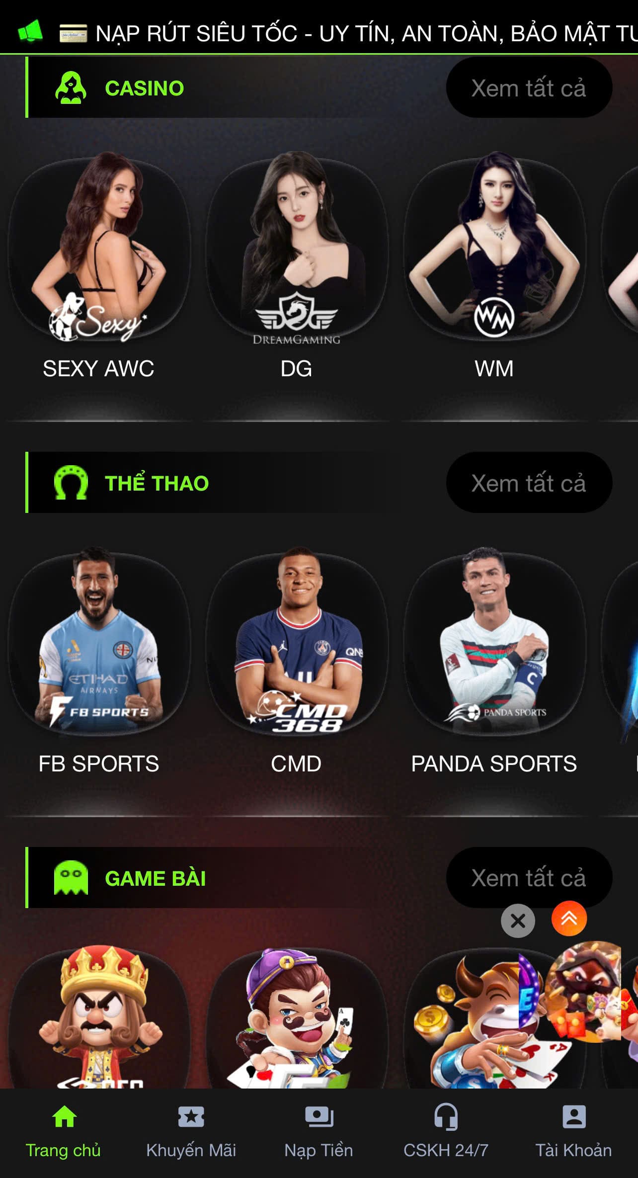 App Nhà cái pe78977